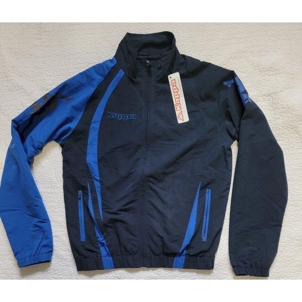 NWT Kappa Navy And Blue Track Jacket